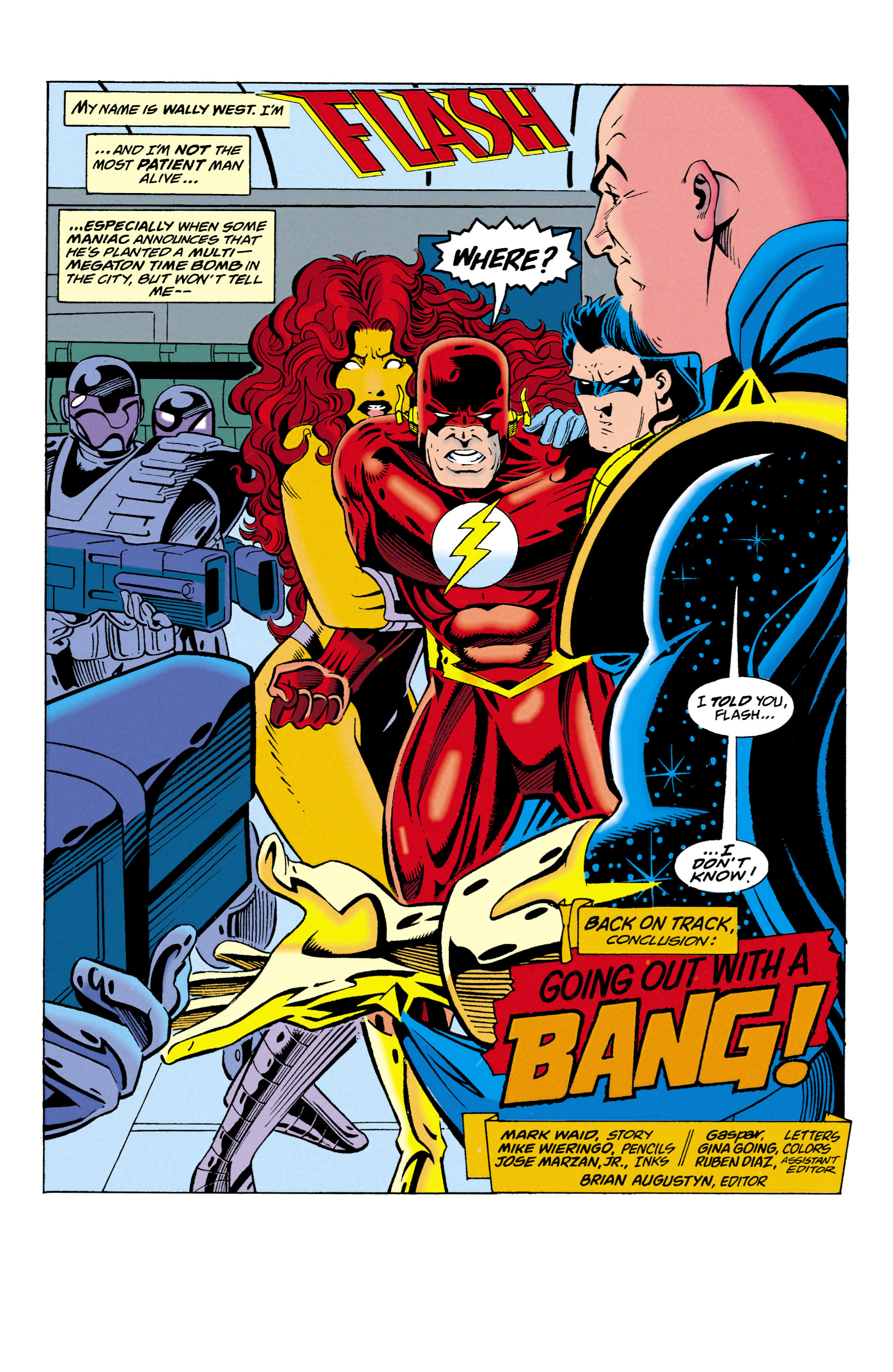 Read online The Flash (1987) comic -  Issue #83 - 2