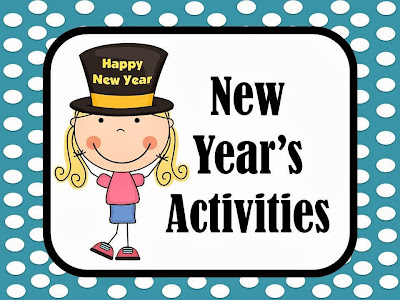 Fern Smith's New Years Activities for Elementary School Teachers. Classroom Activities, Lessons, Assessments, Activities, PowerPoints, Units and Interactive Notebook Activities and Center Games.