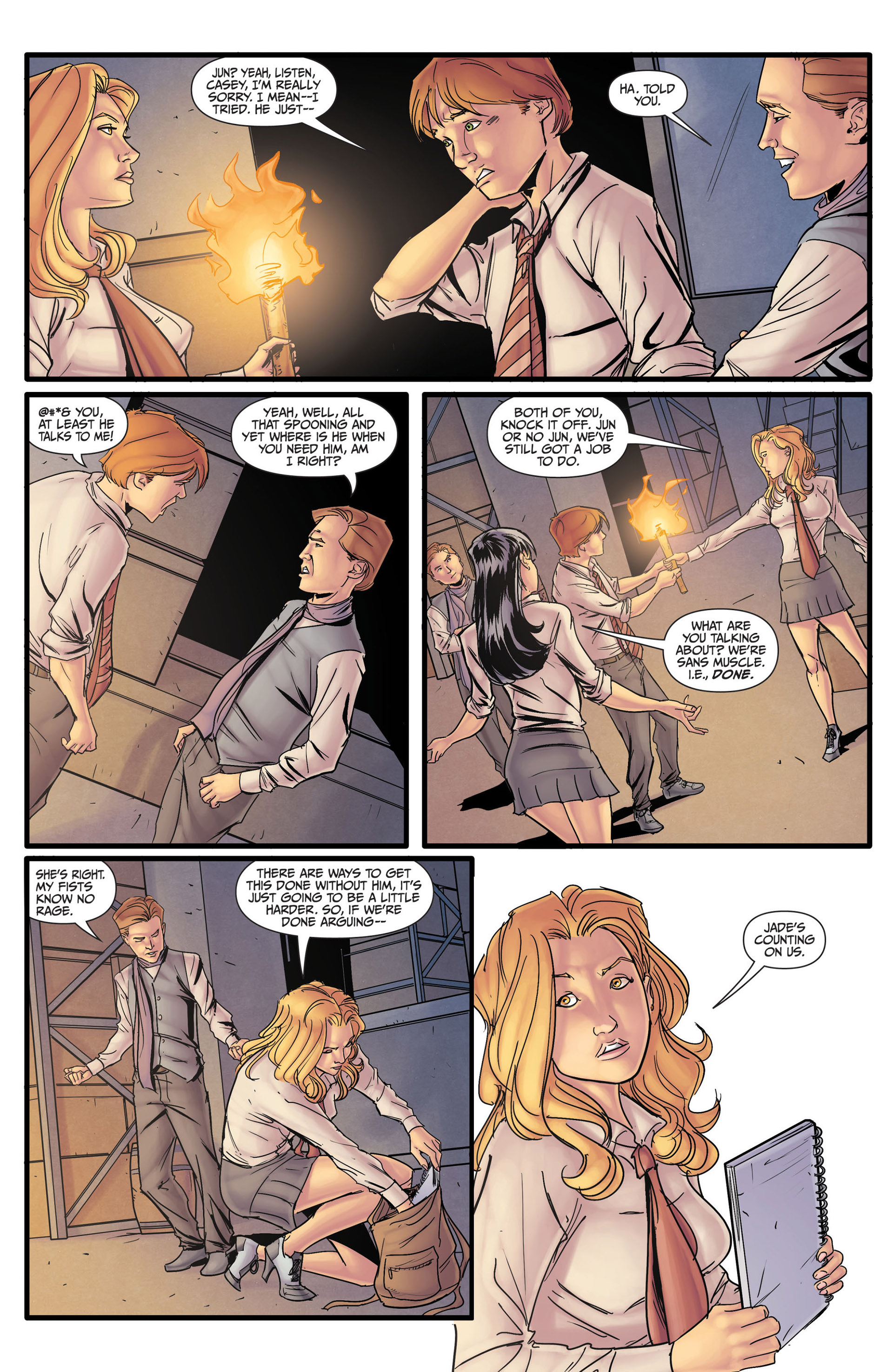 Read online Morning Glories comic -  Issue # _TPB 1 - 123