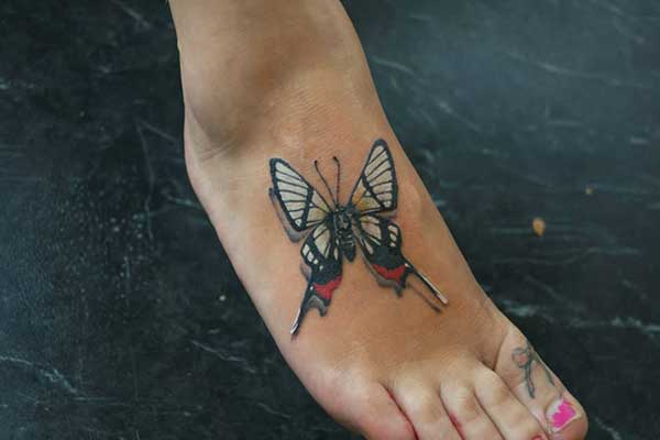 Tatuagens femininas para os pés Tatuagens femininas para os pés