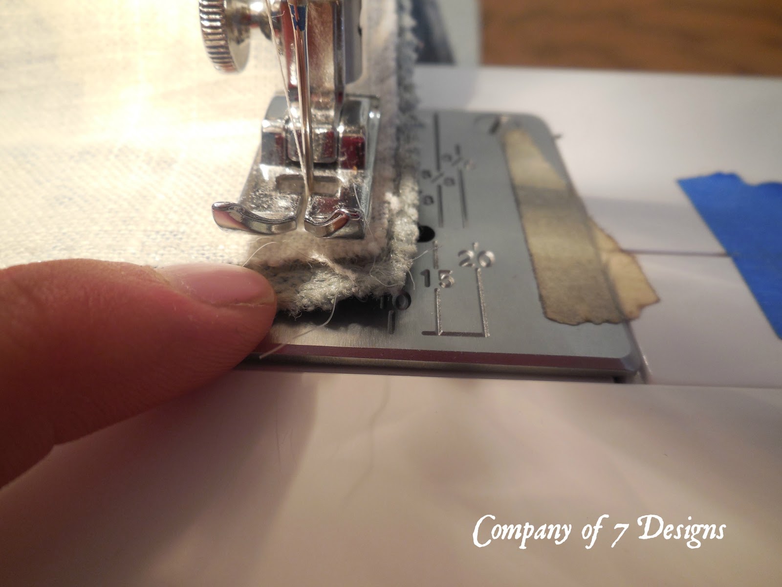 Company of 7 Designs Easy NO ZIPPER Slipcover Pillows Tutorial