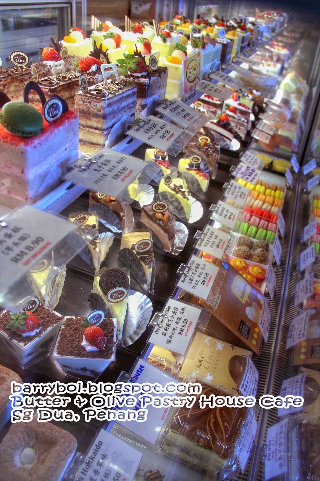 Butter & Olive Pastry House Cafe Penang