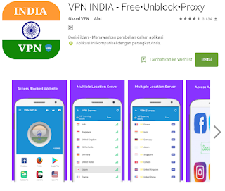 Ulasan Lengkap Tentang VPN INDIA - Free Unblock Proxy  