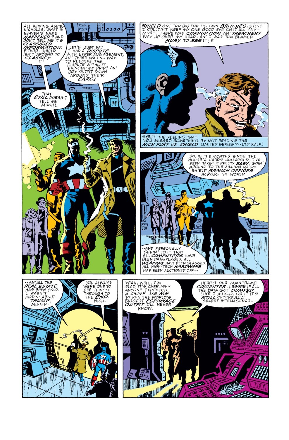 Captain America (1968) Issue #351 #283 - English 13