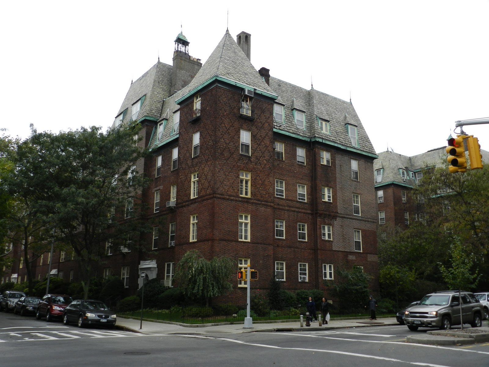 Mike's Historic Buildings NYC Sidetrip The Chateau, Jackson Heights