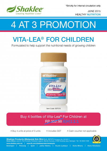 multivitamin kanak-kanak, promosi vitamin, vitamin free