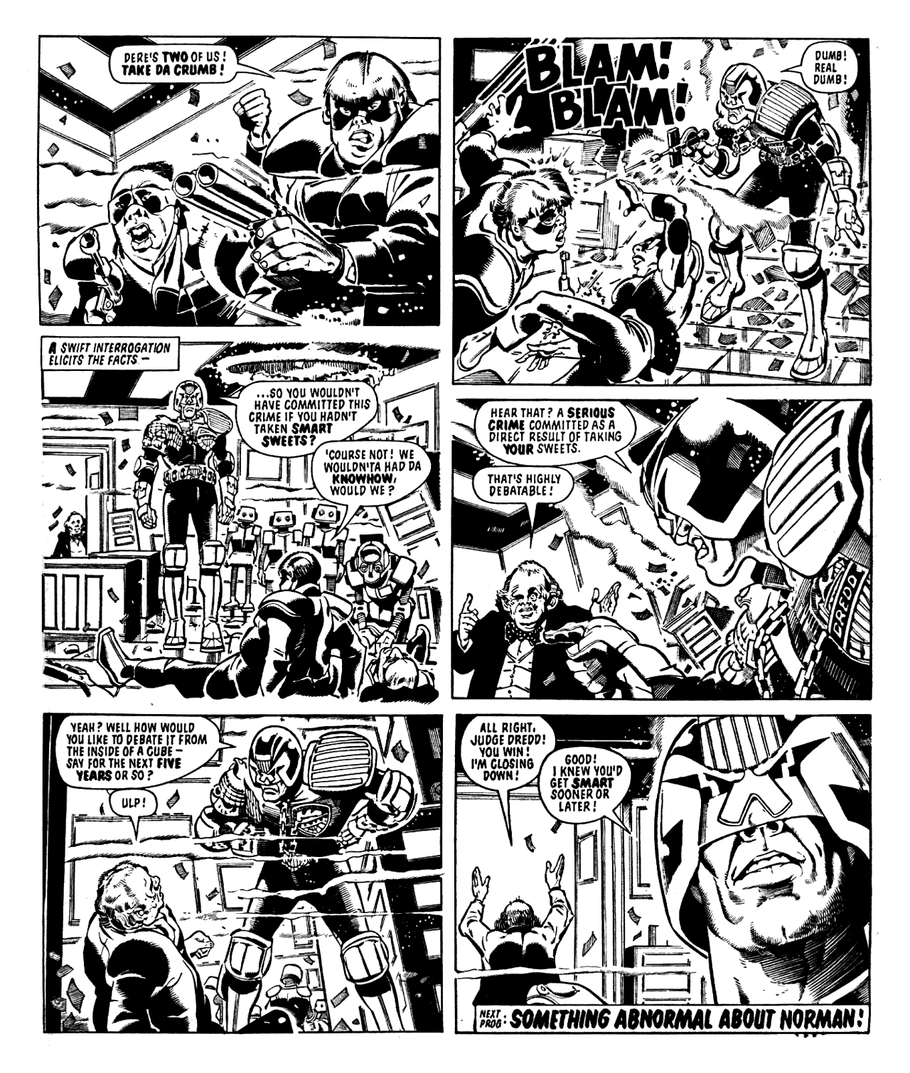 Read online Judge Dredd: The Complete Case Files comic -  Issue # TPB 9 (Part 1) - 199
