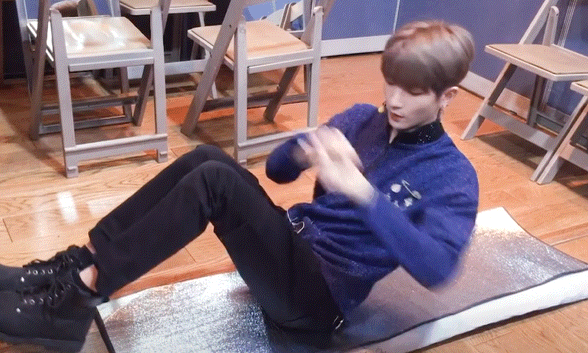 프듀남자그룹 레인즈 대기실 비하인드.gif | 인스티즈