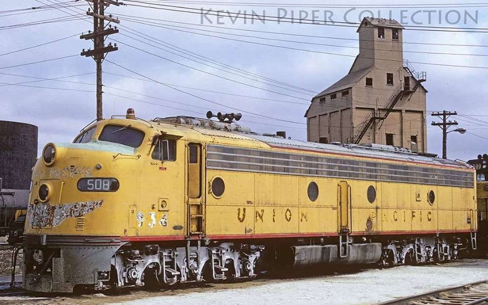 C&NW 508 (ex-UP 934) at Chicago IL. Kevin Piper photo.