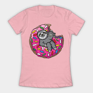 https://www.teepublic.com/t-shirt/1965881-sloth-donut