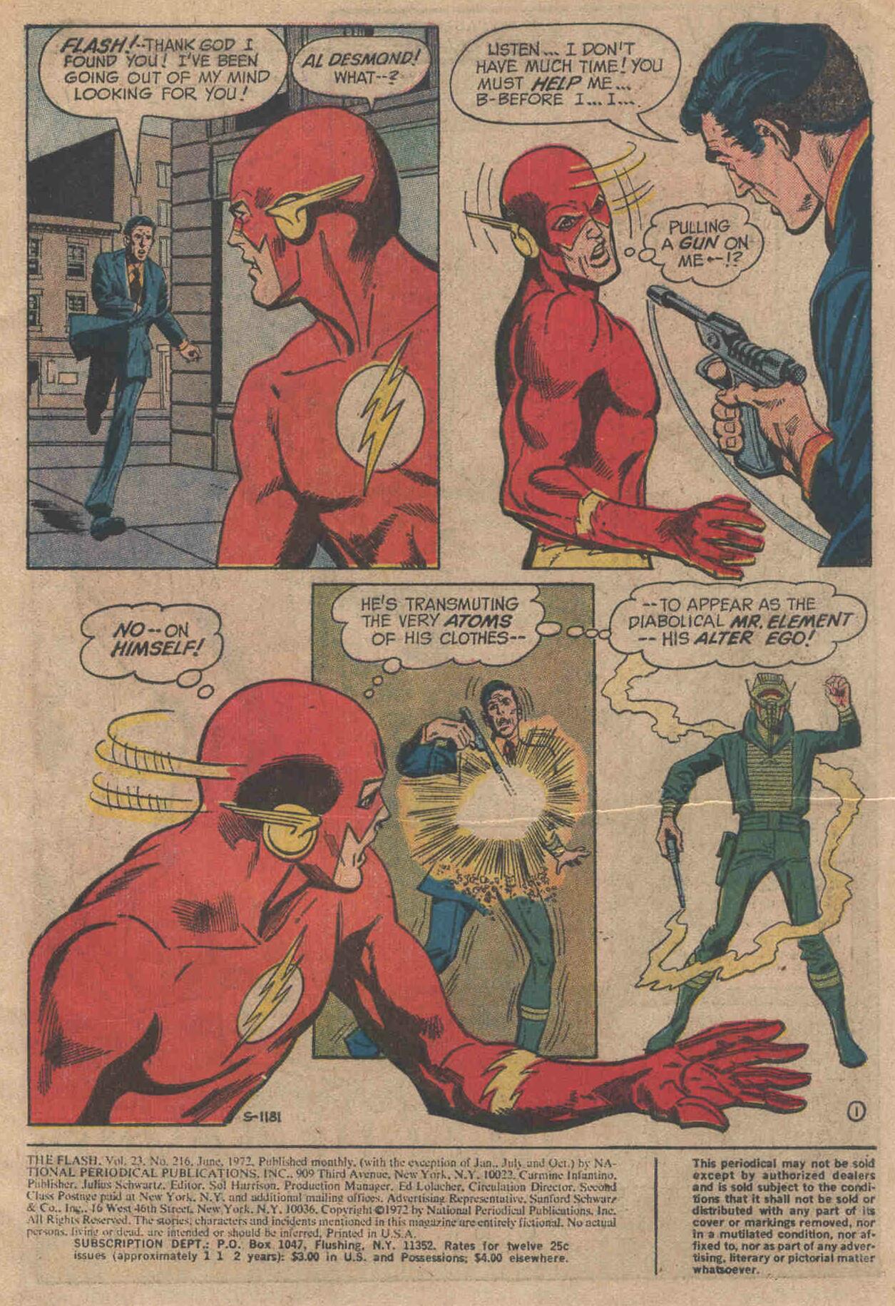 Read online The Flash (1959) comic -  Issue #216 - 3