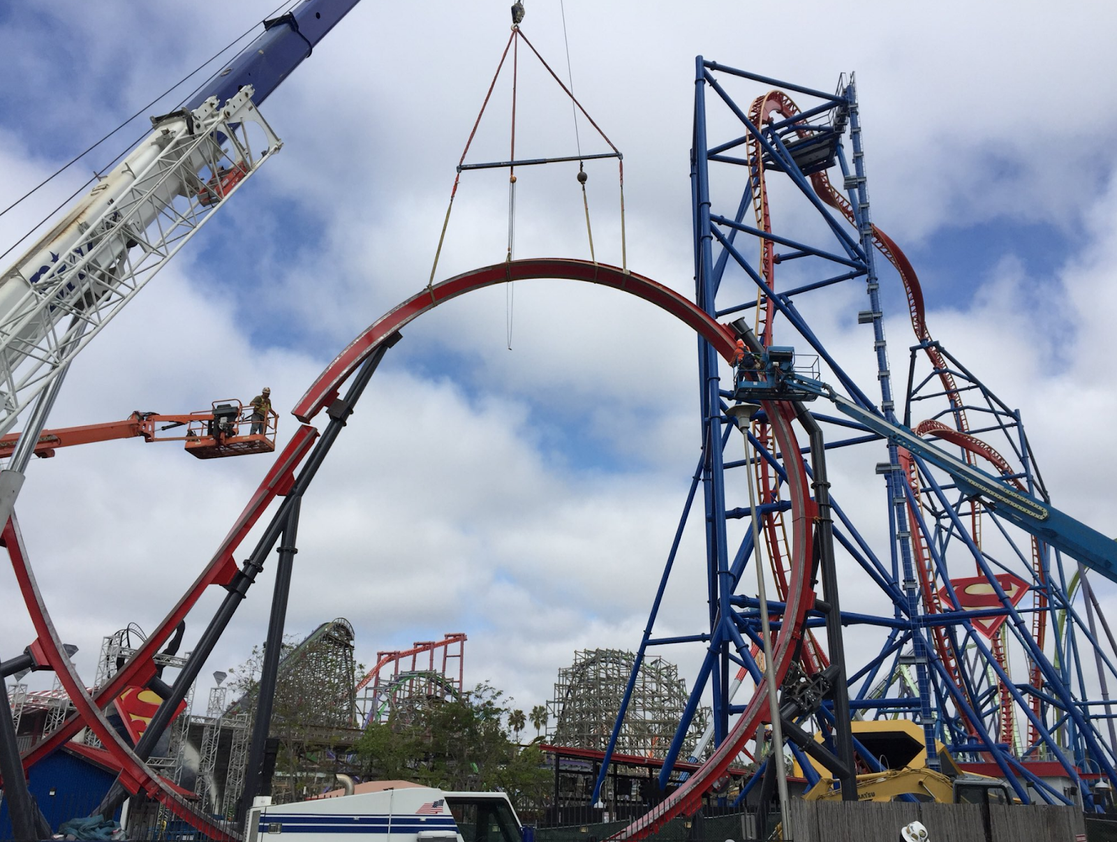 NewsPlusNotes Harley Quinn Crazy Coaster the First Skywarp Going