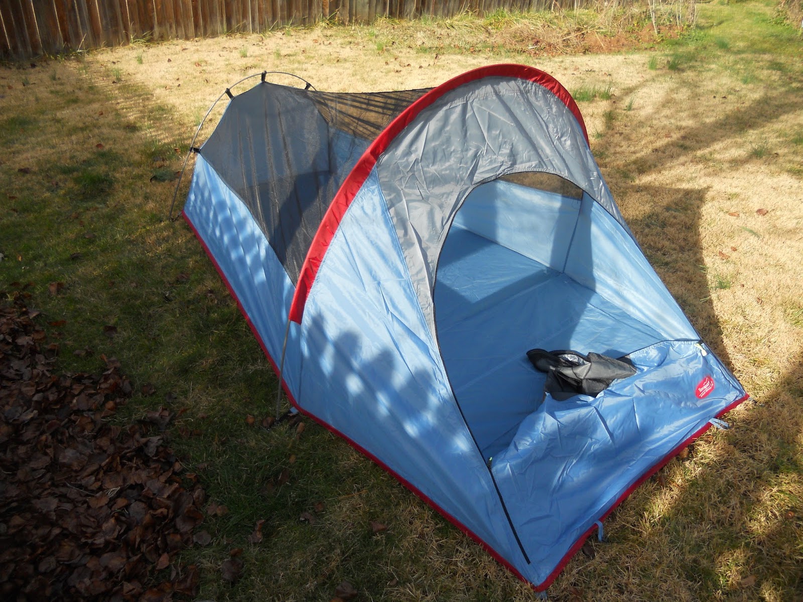 Texsport Saguaro Bivy Shelter Tent from Starboard Side