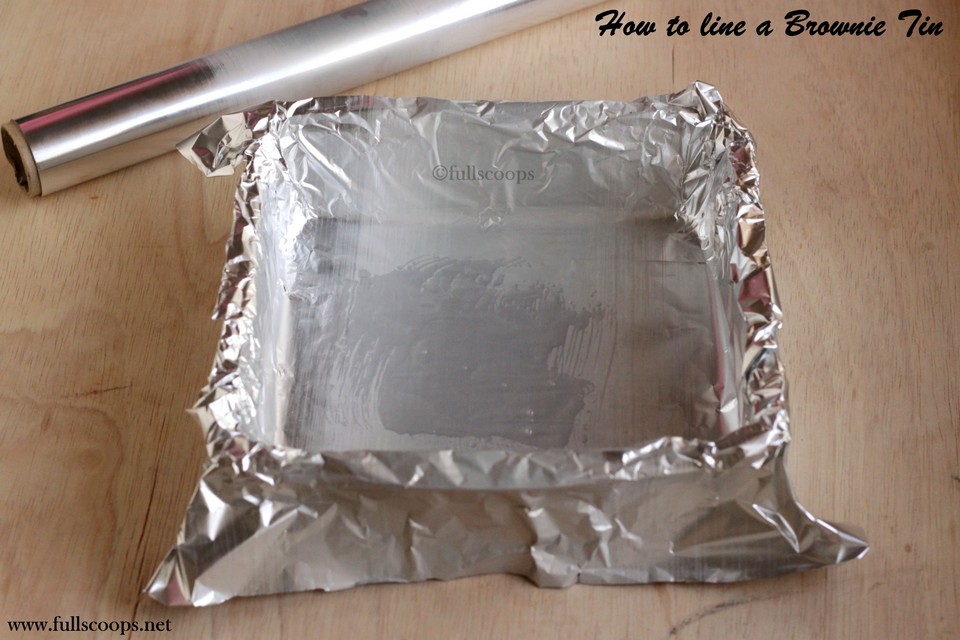 How to line a Brownie Pan easily Full Scoops A food blog with easy
