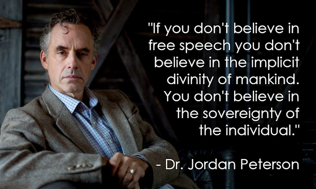 Jordan Peterson quotes about free speech