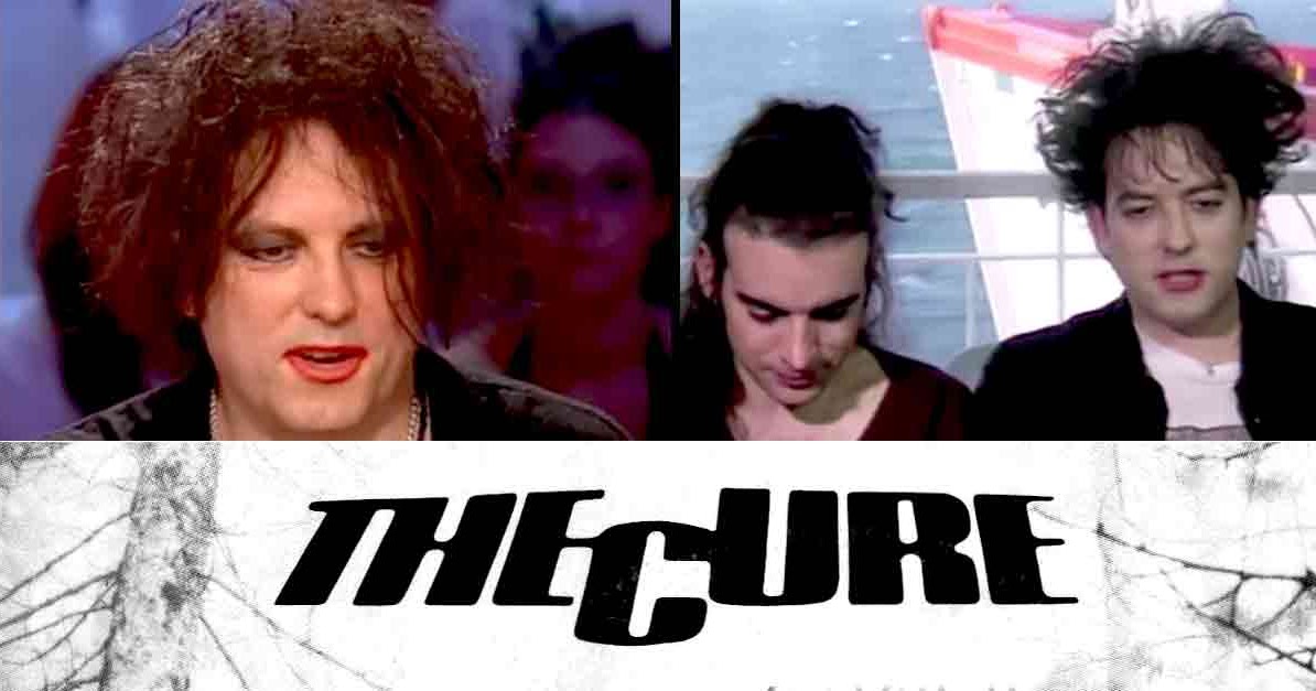 The Cure Interview à la télé française