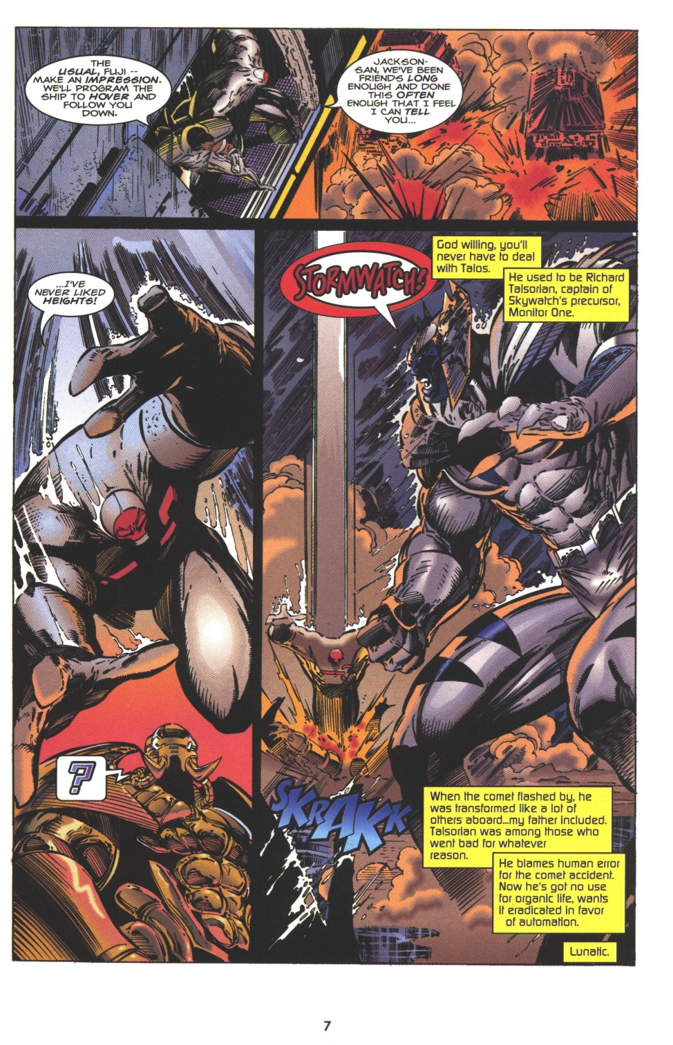 Read online Stormwatch (1993) comic -  Issue #10 - 10