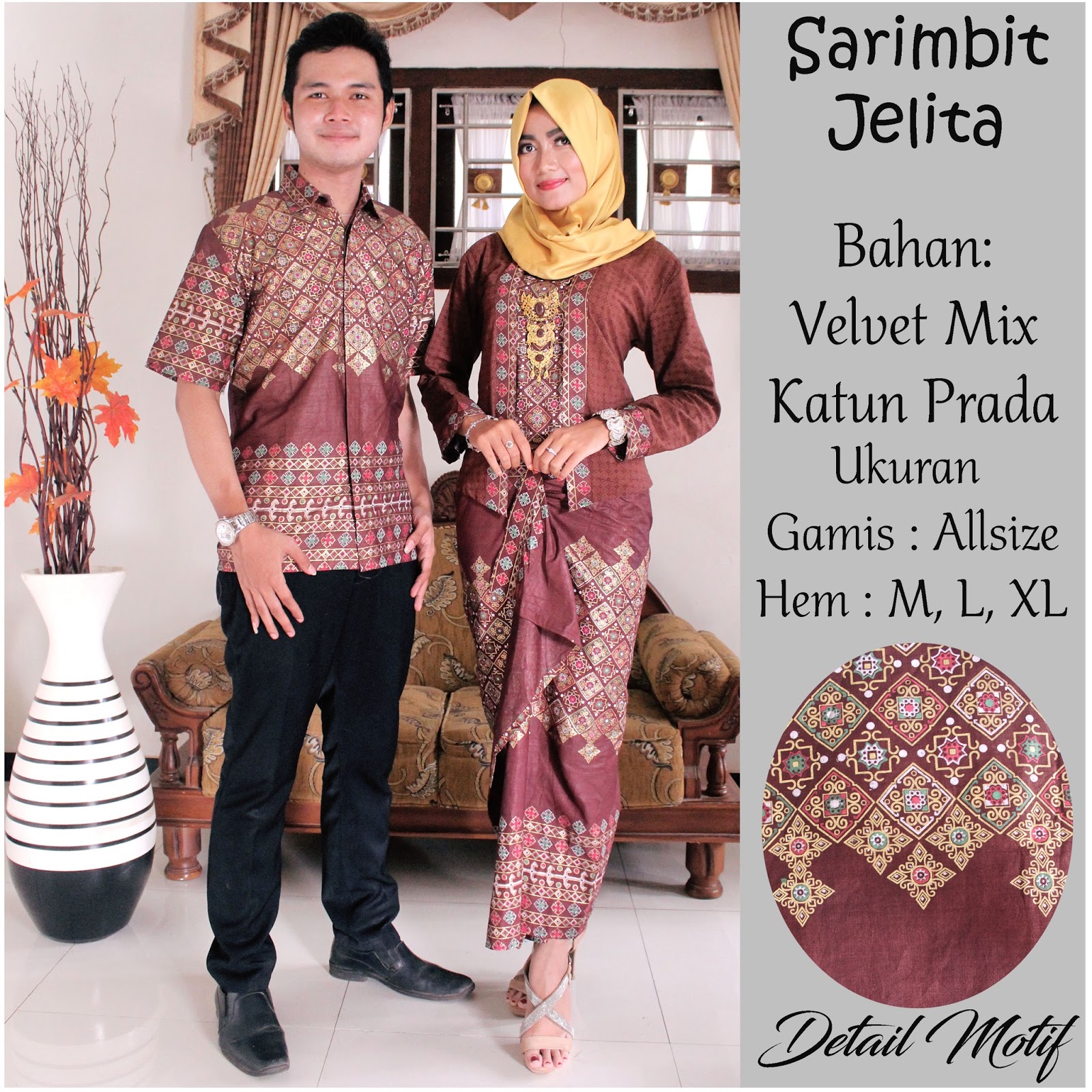 Baju Batik Couple Batik Sarimbit Lilit Pramesti Hitam Daftar Harga Ecer