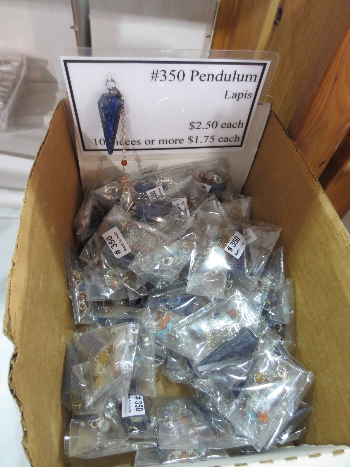 Lapis lazuli pendants for 1.75!