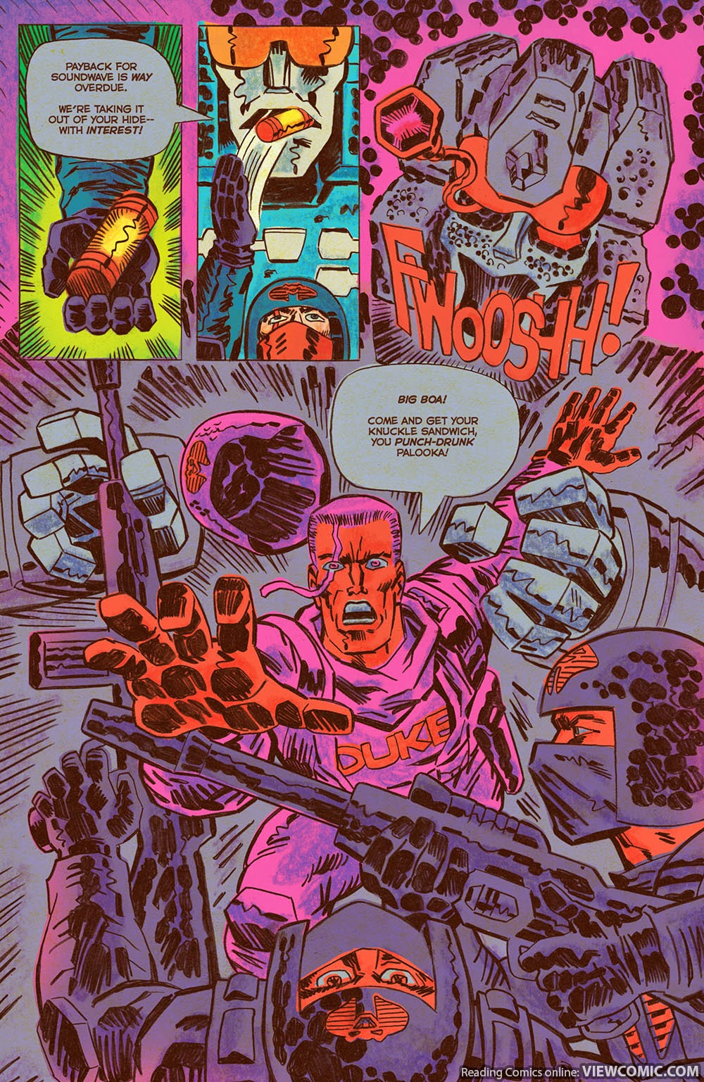 Transformers vs. G.I. Joe chapter 4 page 3