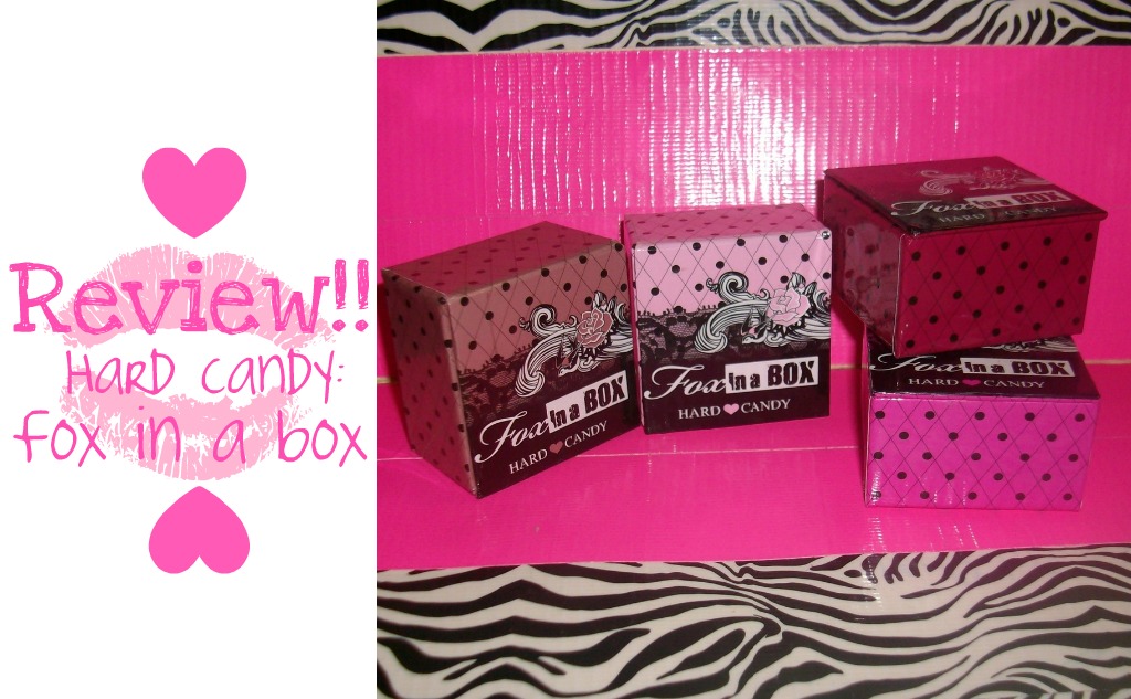 danalicious88 Review Hard candy Fox in a Box
