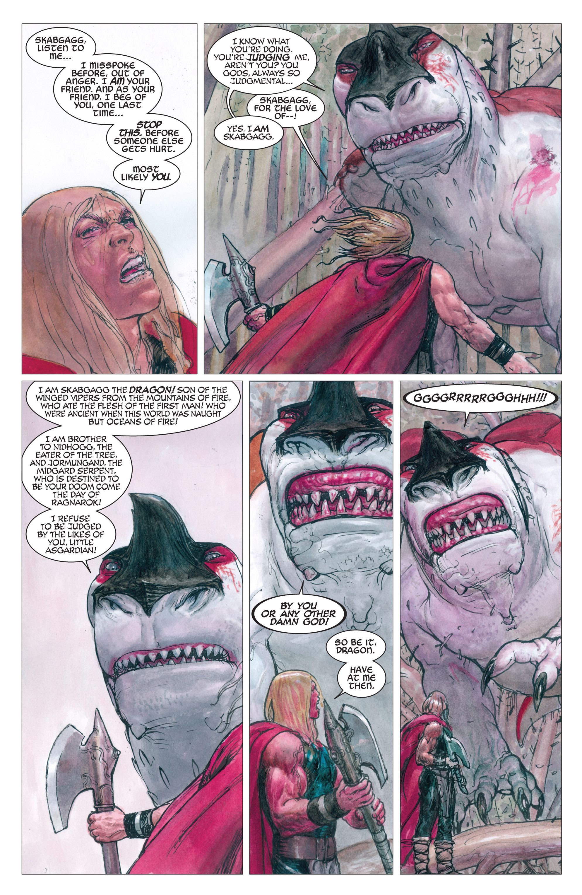 Read online Thor: God of Thunder comic -  Issue #18 - 19