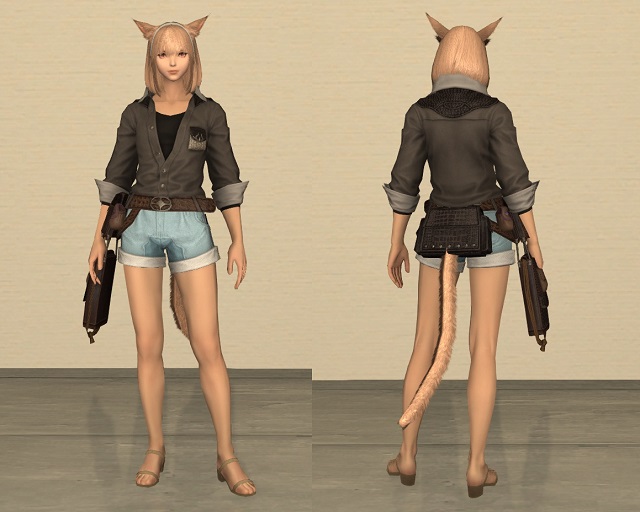 「FF14」クラフトマン・カバーオール