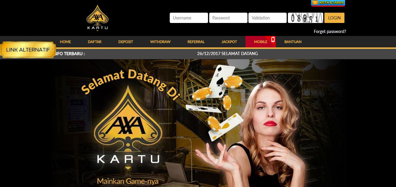 AxaKartu Agen Poker Online Terpopuler Saat Ini AxaKartu Agen Poker Online Terpopuler Saat Ini