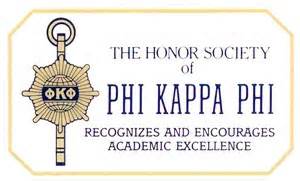 Member of Phi Kappa Phi