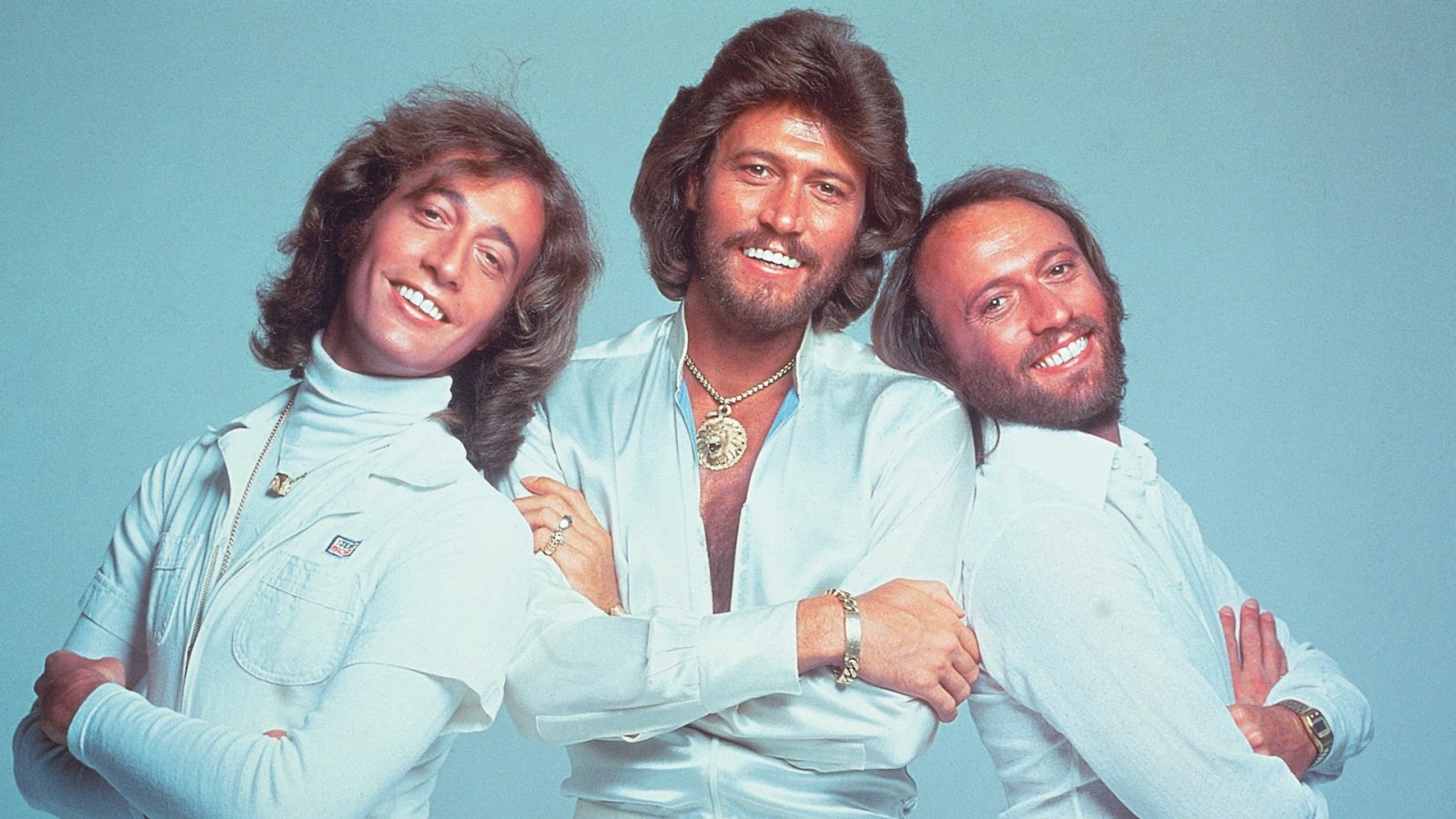 The Bee Gees were a pop music group that was formed in 1958. The group's line-up consisted of brothers Barry, Robin and Maurice Gibb. http://www.jinglejanglejungle.net/2015/01/bgs.html