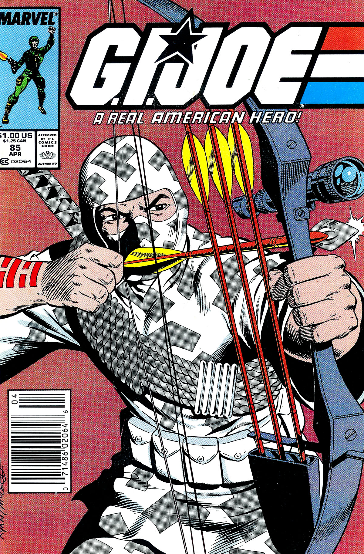 Read online G.I. Joe: A Real American Hero comic -  Issue #85 - 1