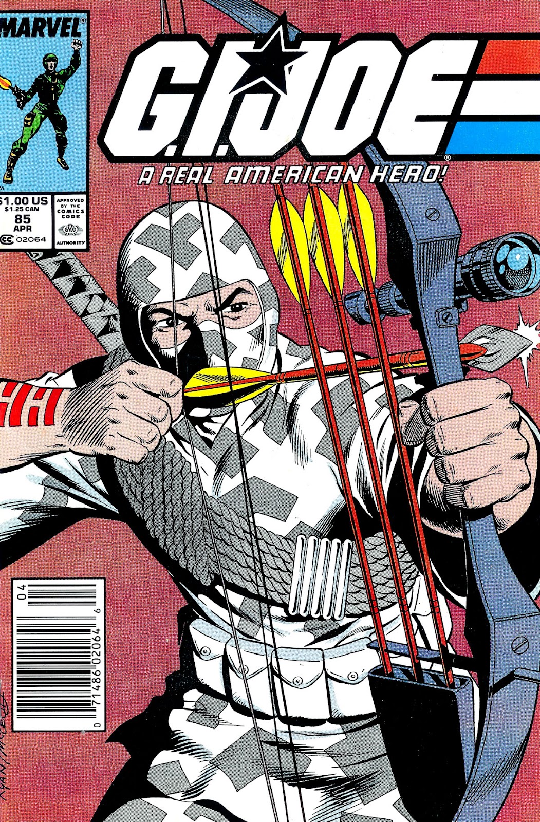G.I. Joe: A Real American Hero issue 85 - Page 1