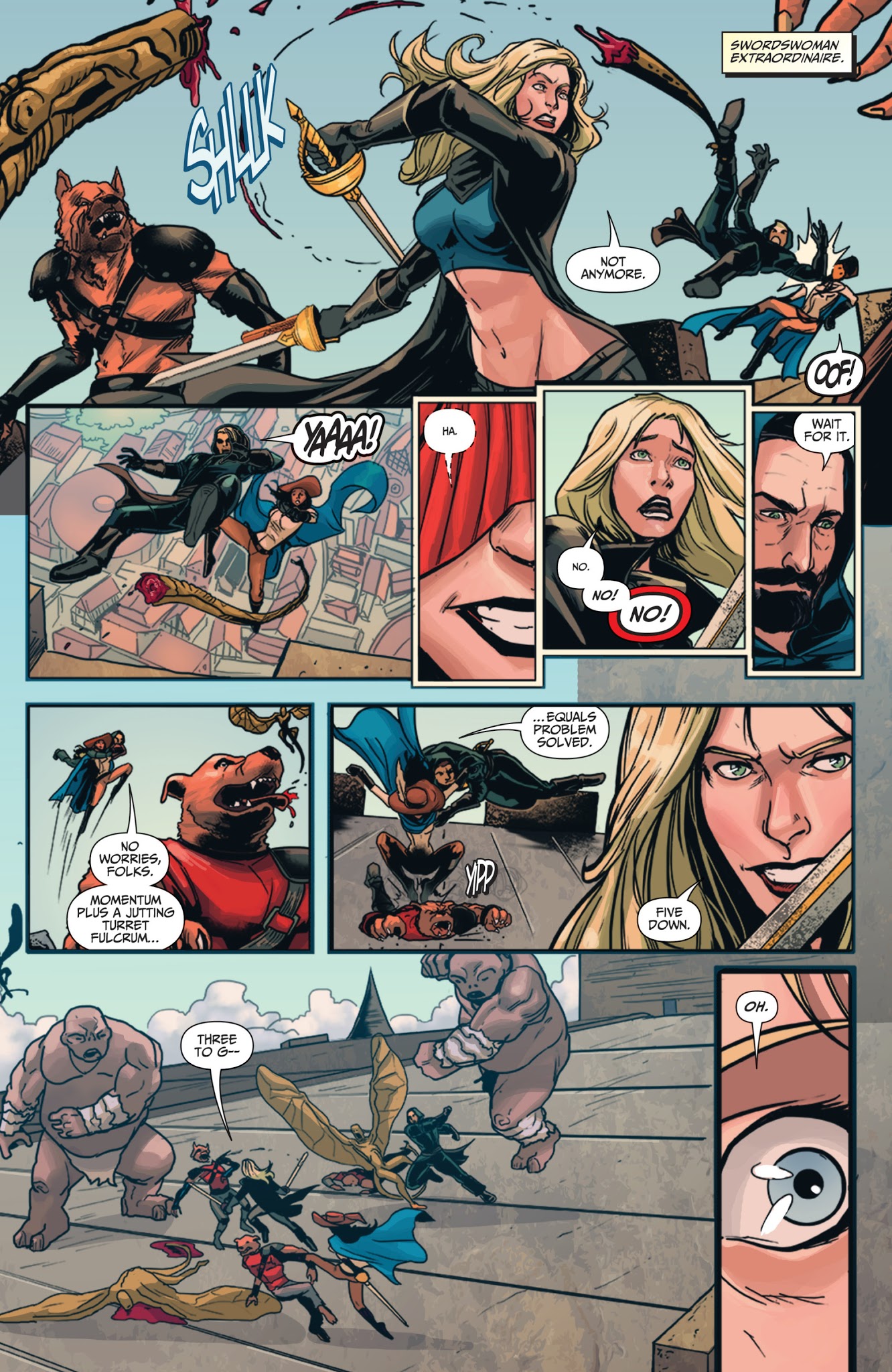 Read online The Musketeers comic -  Issue #1 - 6