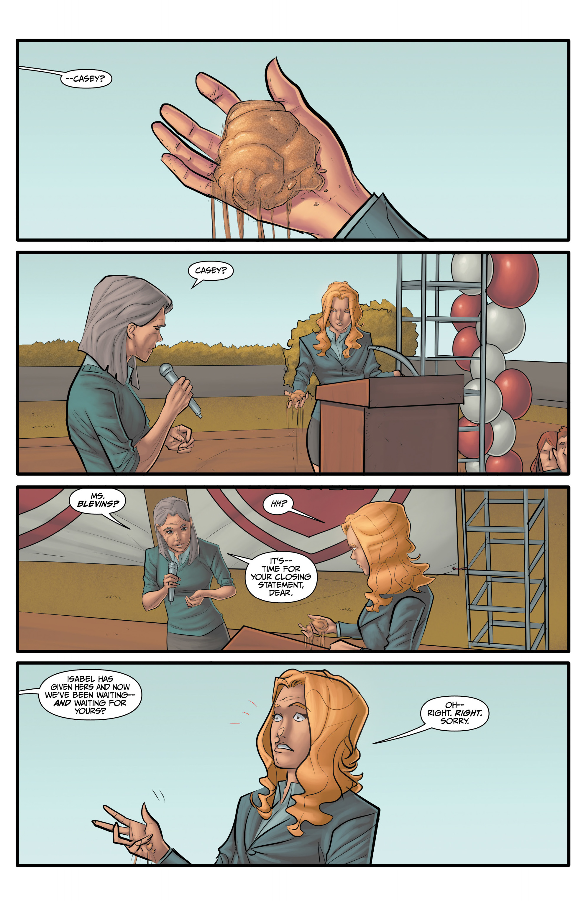 Read online Morning Glories comic -  Issue #49 - 4