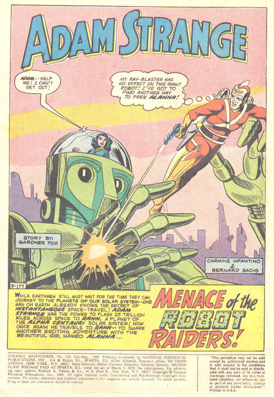 Read online Strange Adventures (1950) comic -  Issue #219 - 3