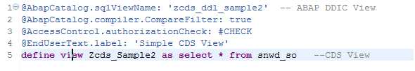SAP ABAP Central: Core Data Services in ABAP