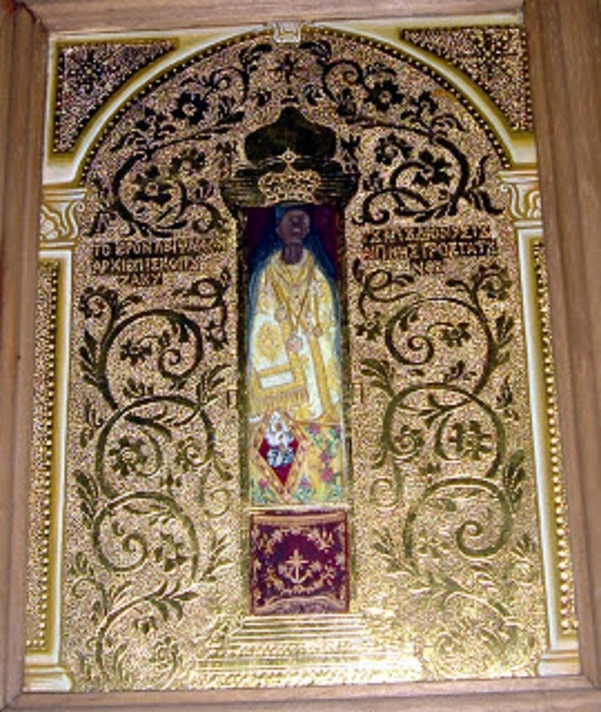 Μεταβυζαντινές εικόνες με το λείψανο του Αγίου Σπυρίδωνα http://leipsanothiki.blogspot.be/
