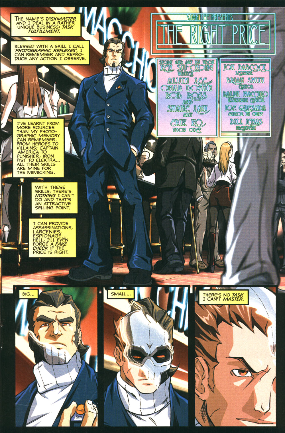 Read online Taskmaster (2002) comic -  Issue #1 - 4