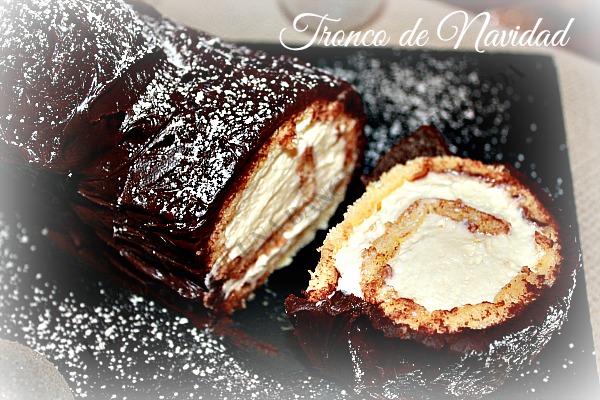 Bizcocho Genovés. Cheese cream.