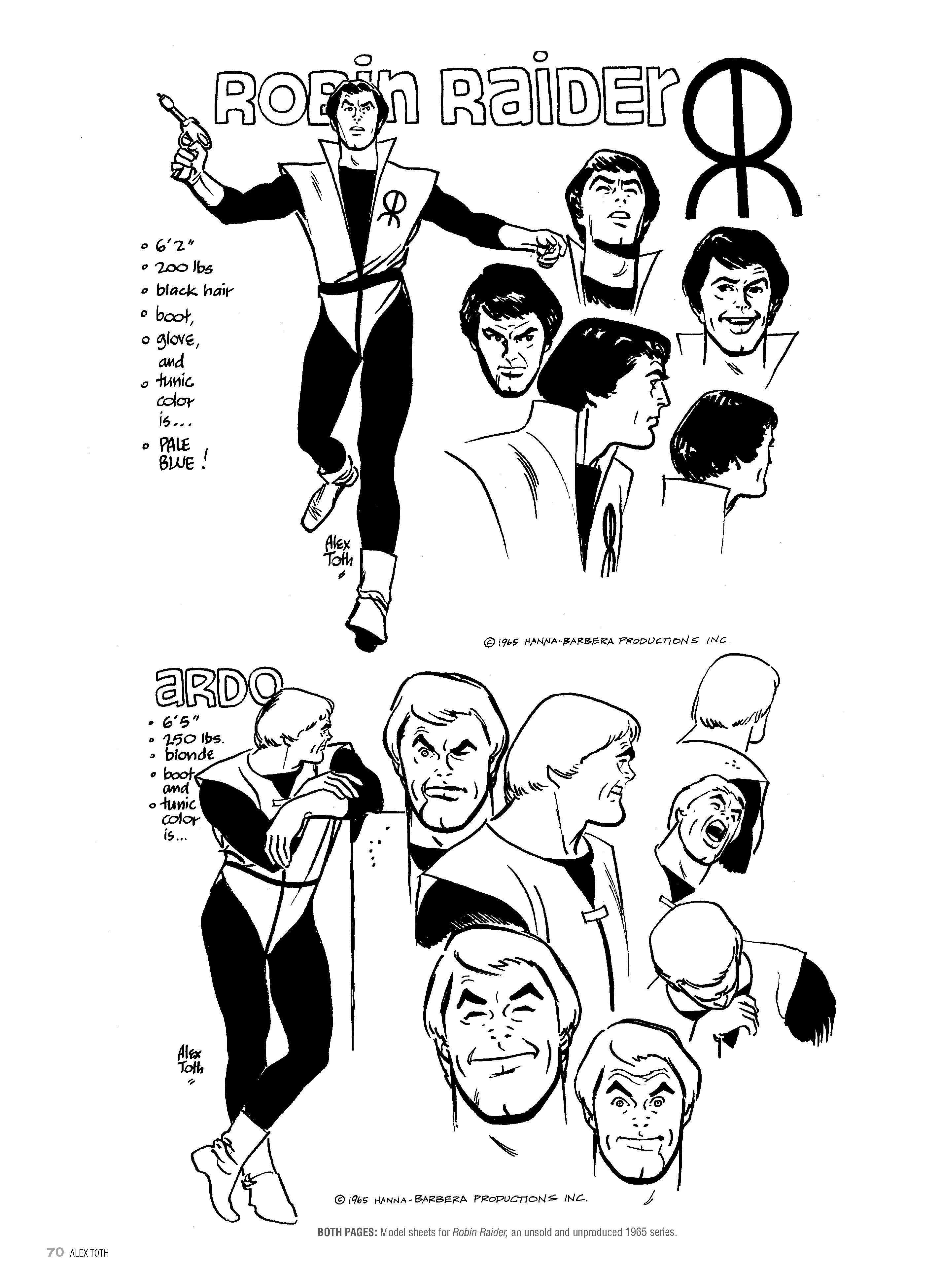 Read online Genius, Animated: The Cartoon Art of Alex Toth comic -  Issue # TPB (Part 1) - 71