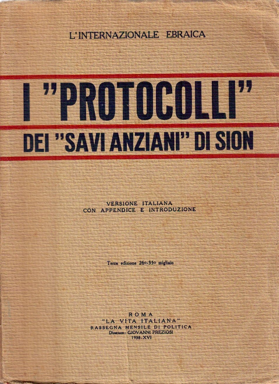 Sociale PROTOCOLLI DEI "SAVI ANZIANI" DI SION