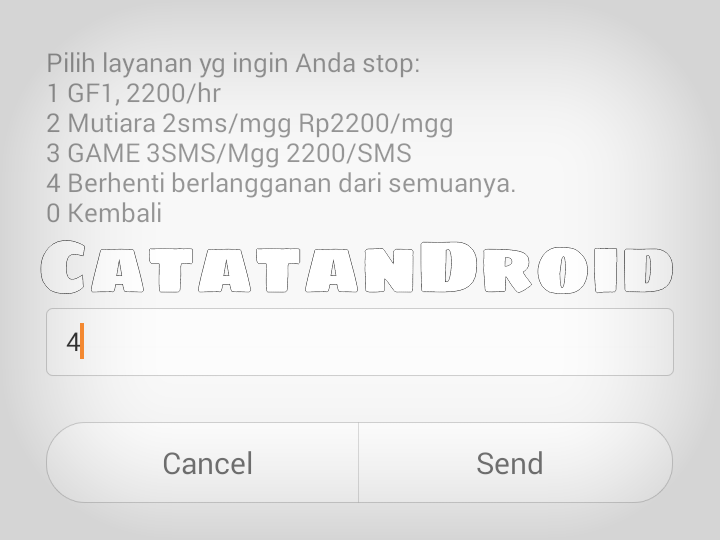 AMPUH! Cara Unreg Semua Layanan Penyedot Pulsa Tidak Jelas ...