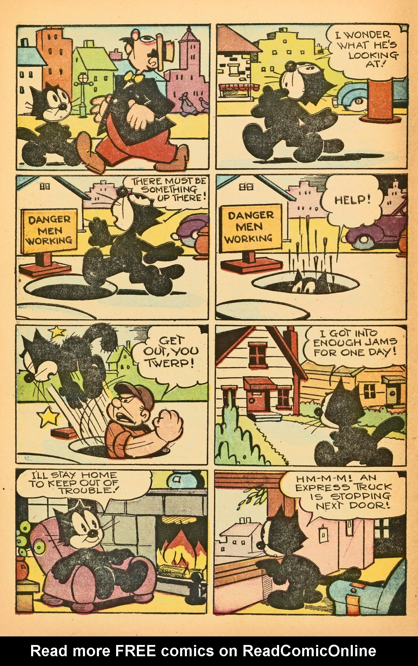 Read online Felix the Cat (1951) comic -  Issue #59 - 8