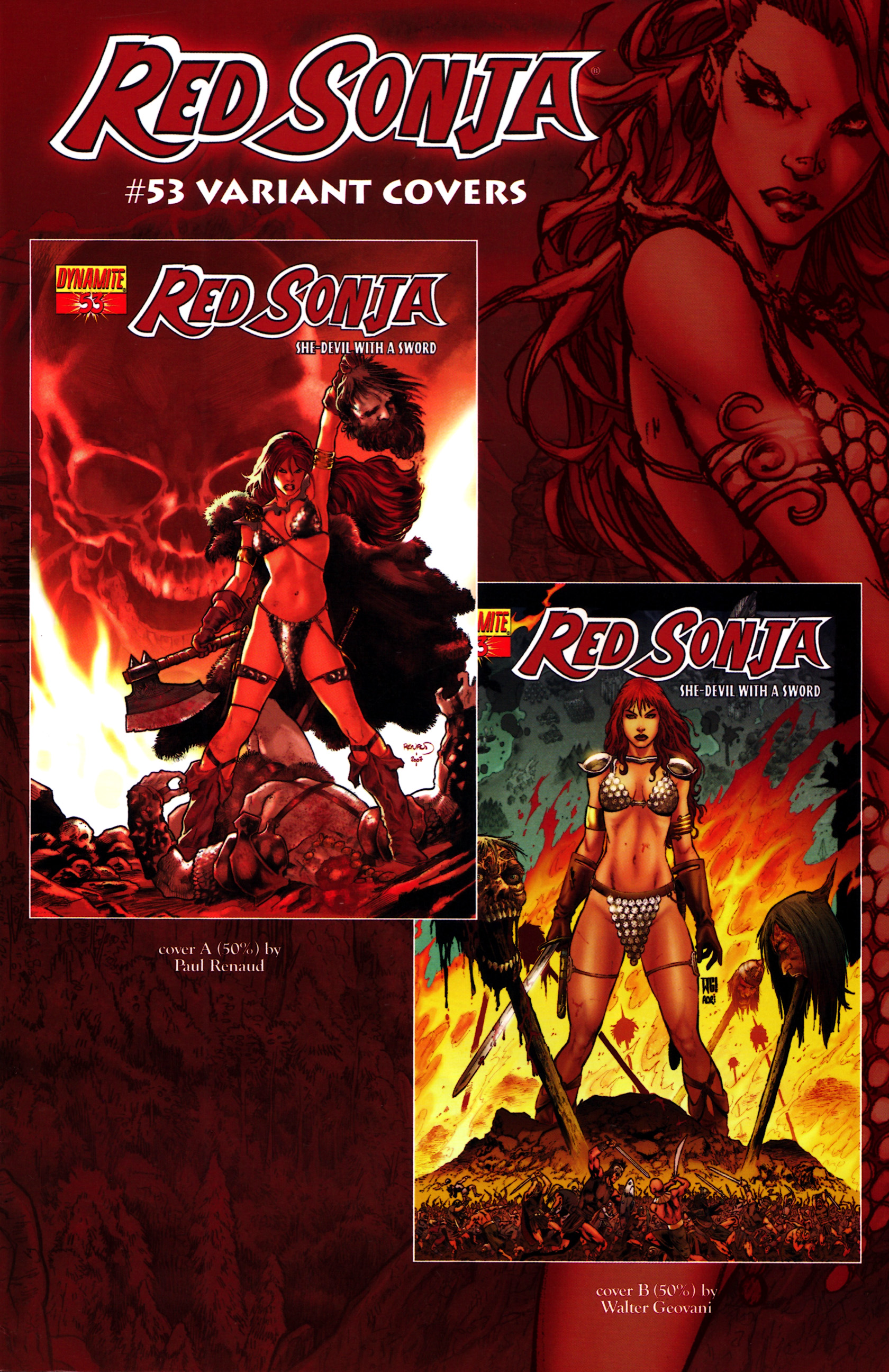 Read online Red Sonja (2005) comic -  Issue #53 - 32