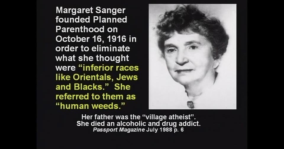 Political Pistachio: Famous Liberal Margaret Sanger, Founder of Planned ...