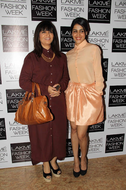Genelia D'souza at Lakme Fashion Week Mumbai
