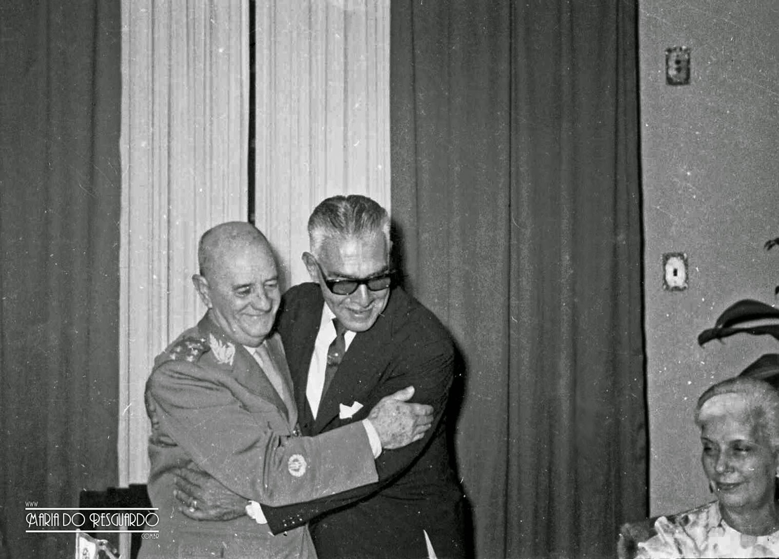 Maria do Resguardo General Olímpio Mourão Filho, em março de 1964 (foto autoria de Couri). Maria do Resguardo General Olímpio Mourão Filho, em março de 1964 (foto autoria de Couri).