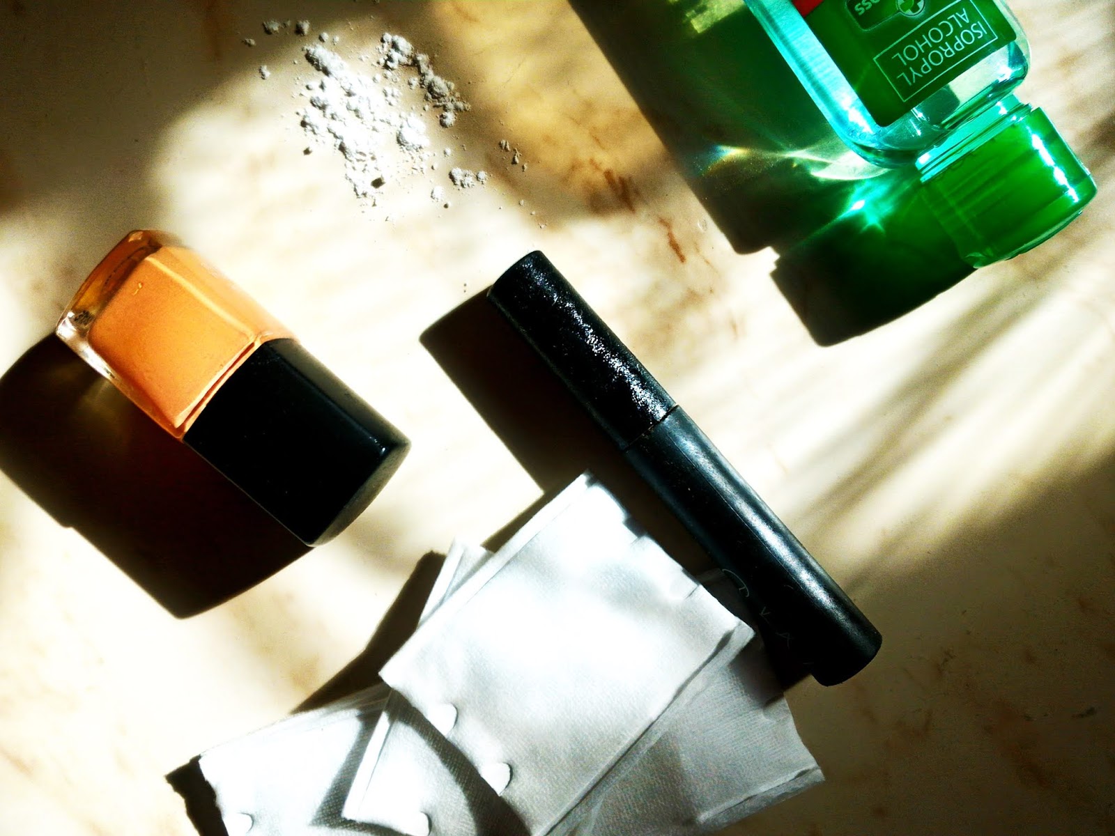 How to Get Rid of Sticky Rubber Coating on Makeup Packaging Shash Stash