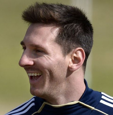 Model Rambut Lionel Messi