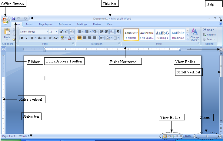 Arief M A C Blog s Mengenal Microsoft  Office Word  2007